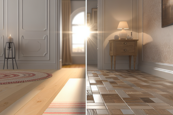 Carrelage imitation bois ou parquet, lequel choisir ?