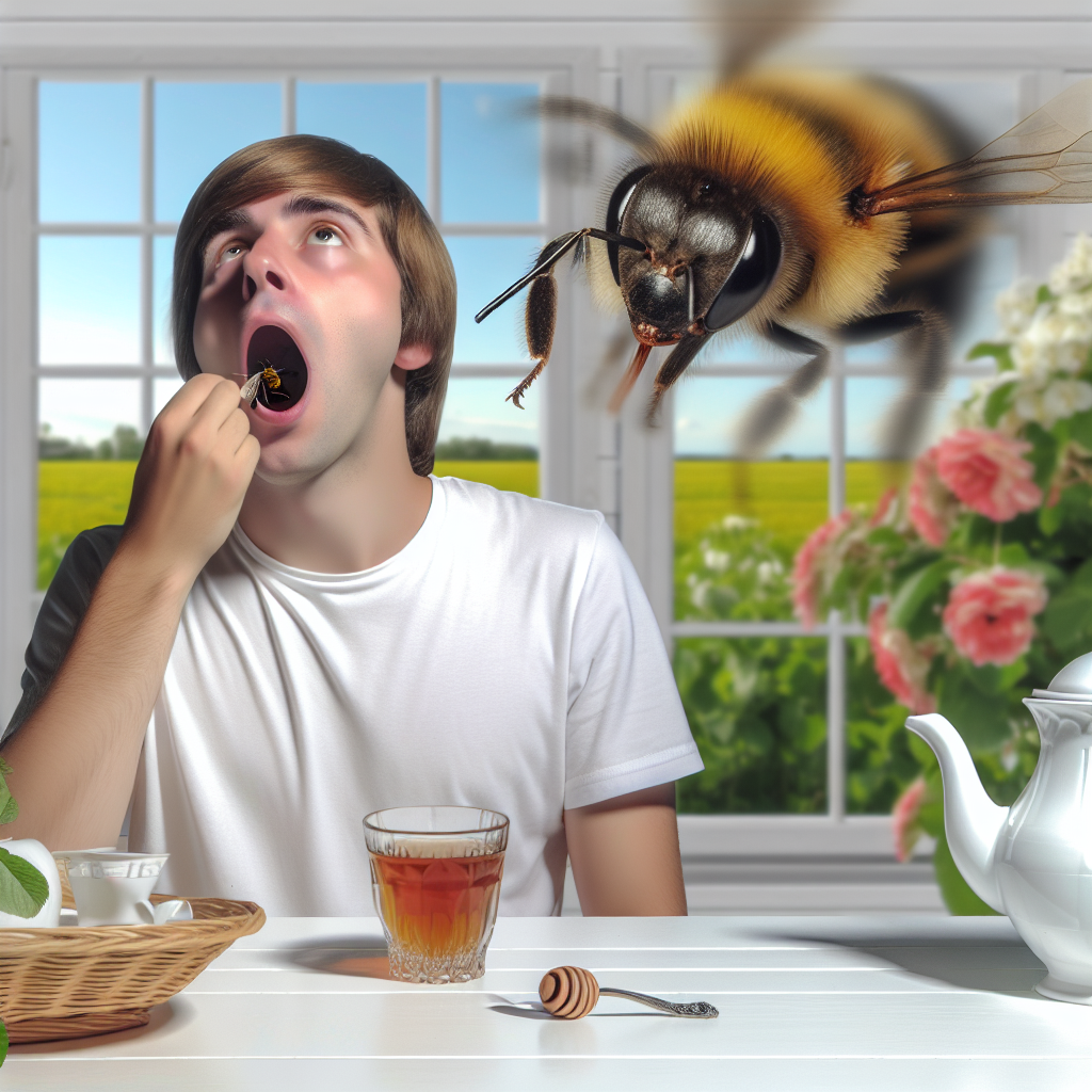 Le jour ou j’ai avalé une abeille