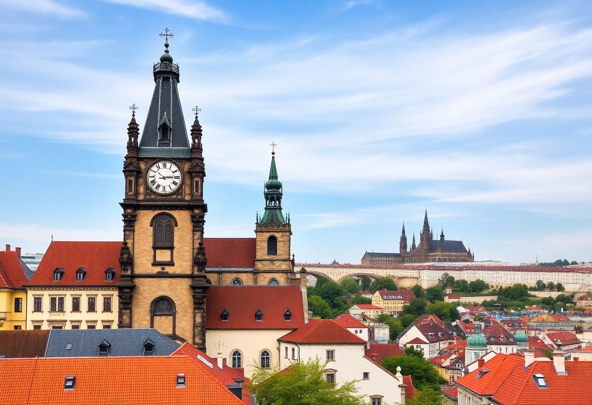 Découvrez les trésors cachés des monuments historiques et sites classés de Prague