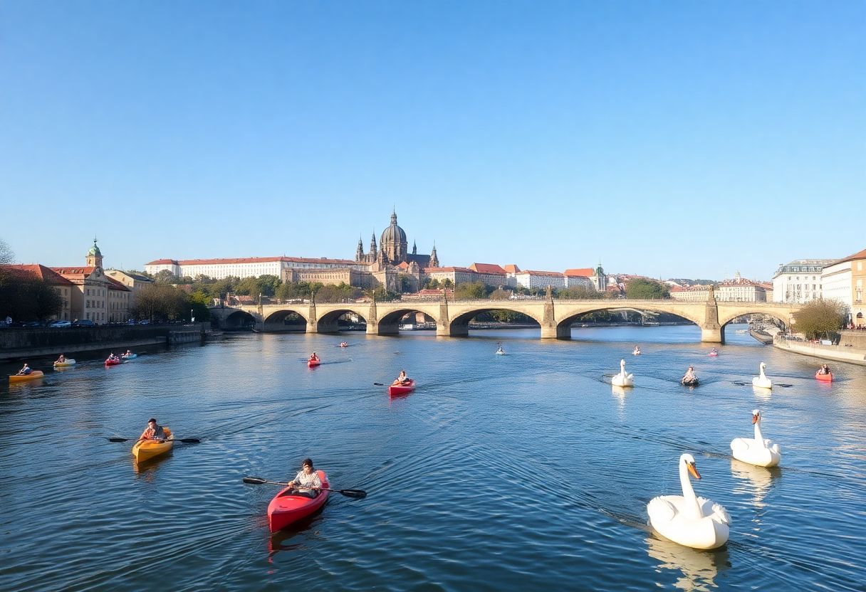 Explorez les rivières de Prague : activités nautiques et balades inoubliables